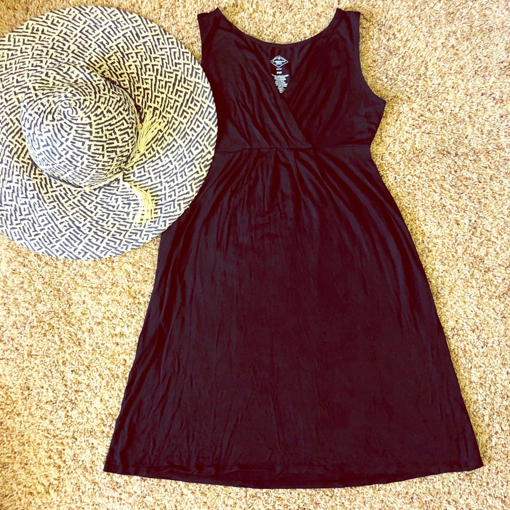 Simple Black Summer Dress